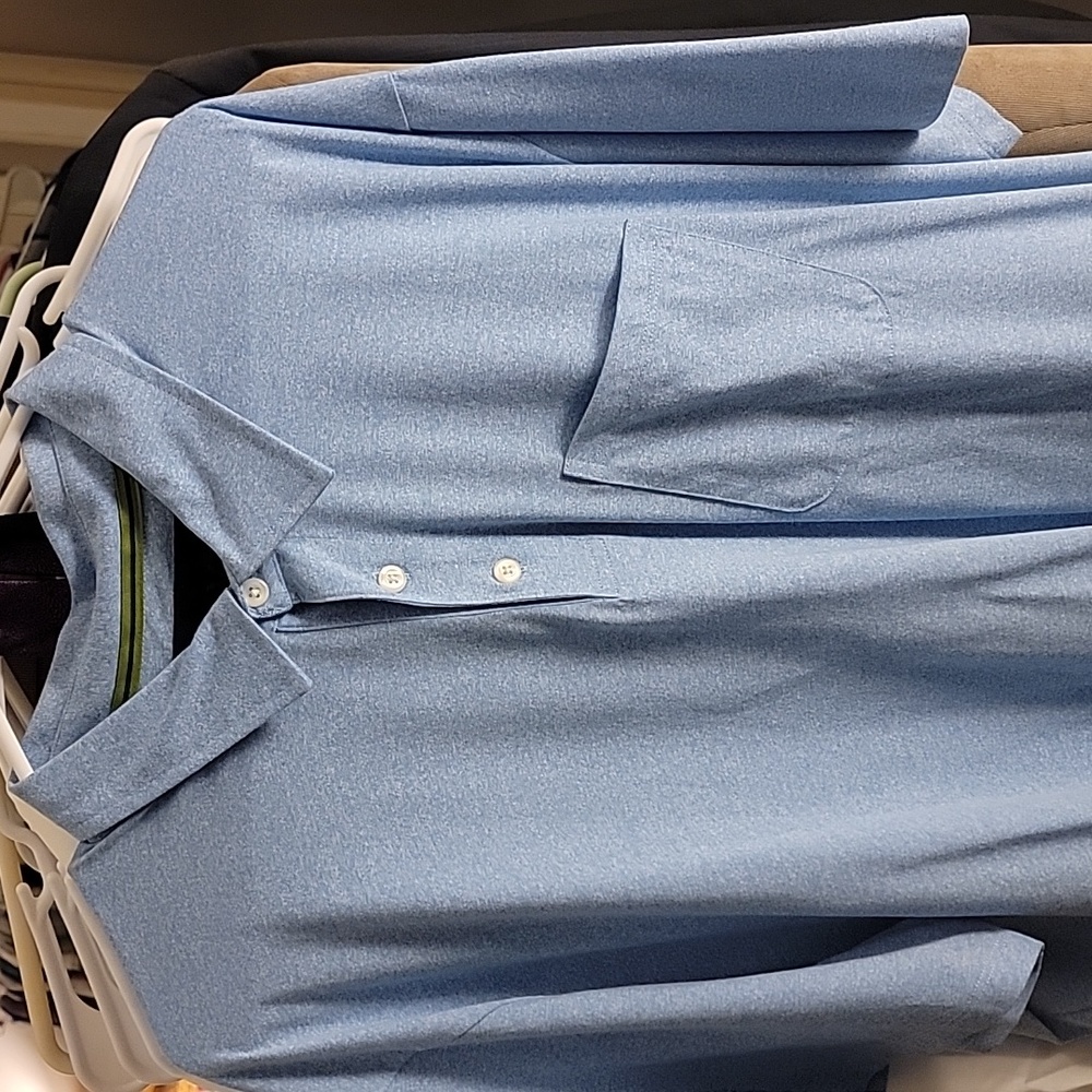 Orvis 2XL Light Blue Shirt